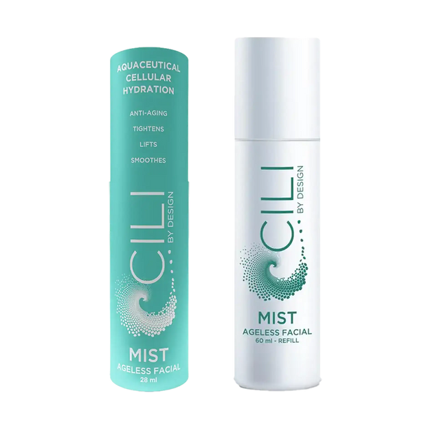 Produktbild für Combo vom Drehspray und dem Cilie Ageless Facias Mist Nachfüller
