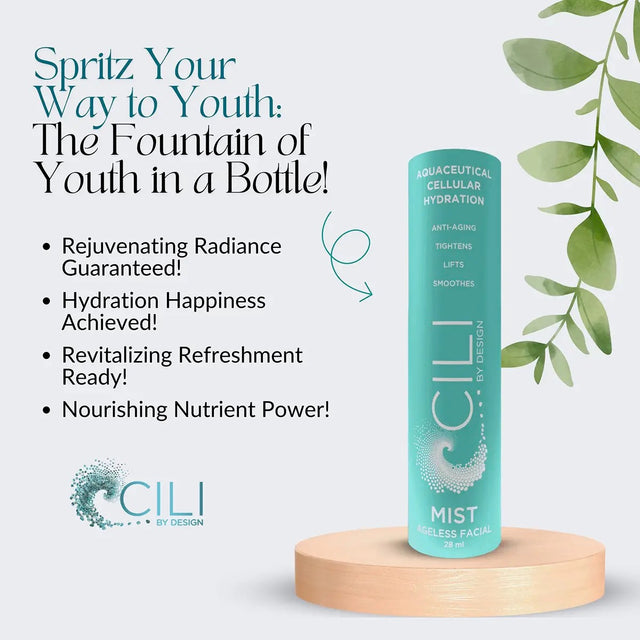 Cili Facial Twist Spray y Cili Ageless Facial Mist 60 ml