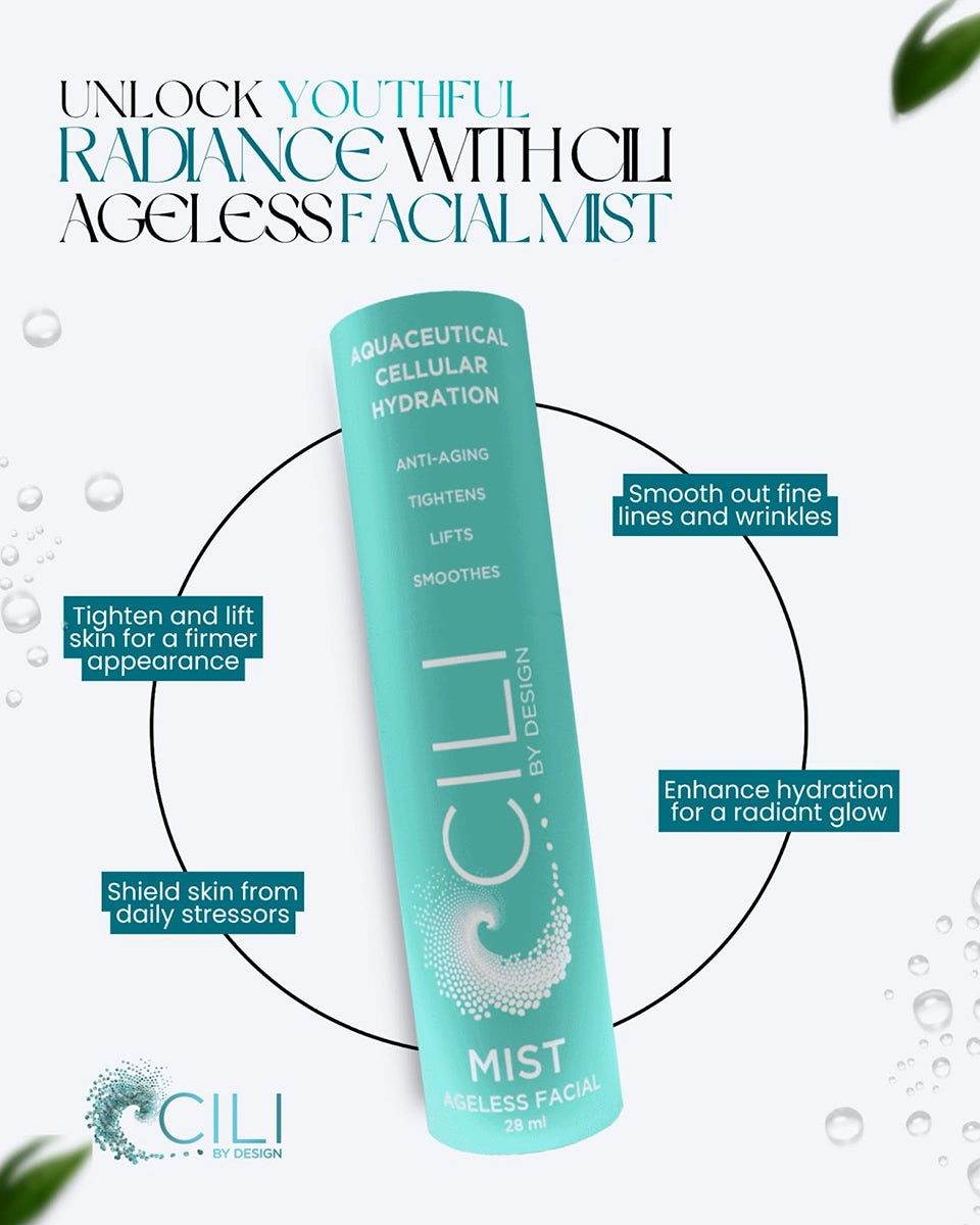 Cili Facial Drehspray & Cili Ageless Facial Mist 60ml